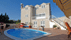 Villa and swimming pool